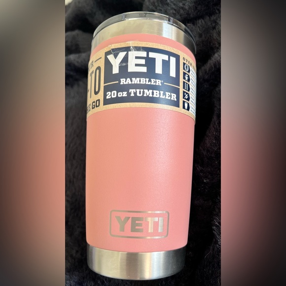 Yeti Dining Yeti Rambler 2 Oz Tumbler Sandstone Pink Retired Color